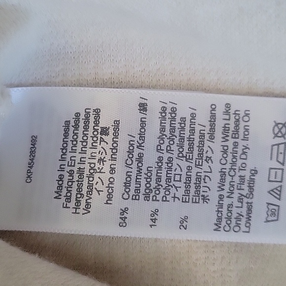 Madewell Flutter Sleeve Textured Linen Color Top, Xs - Picture 5 of 7